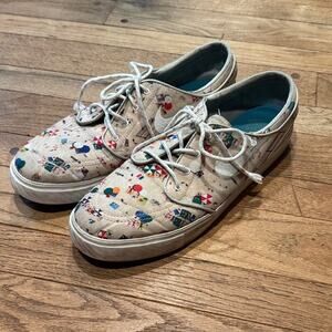 Vintage NIKE Stefan Janoski Beach Print Shoes 13